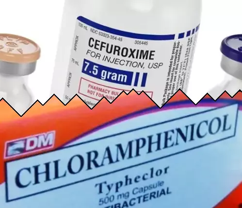 Cefuroxim vs Kloramfenicol