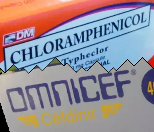 Kloramfenicol vs Omnicef