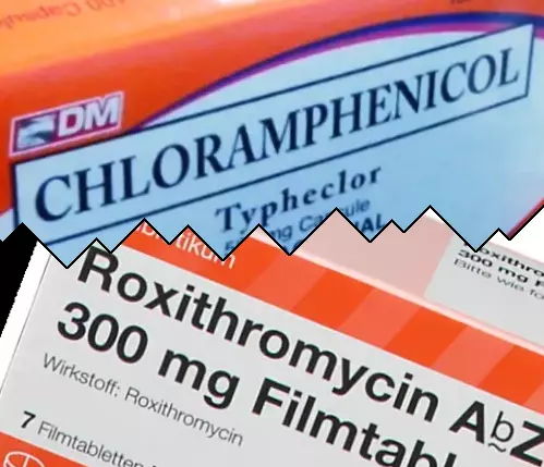 Kloramfenicol vs Roxithromycin
