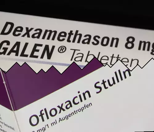 Dexamethason vs Ofloxacin